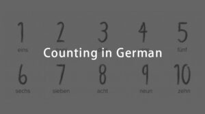 How to learn German counting from 0 to 1000 with examples